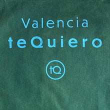 Cargar imagen en el visor de la galería, Delantal Loneta Verde Botella Cross-Back Valencia teQuiero - Valencia teQuiero