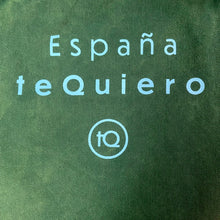 Cargar imagen en el visor de la galería, Delantal Loneta Verde Botella Cross-Back España teQuiero - Valencia teQuiero

